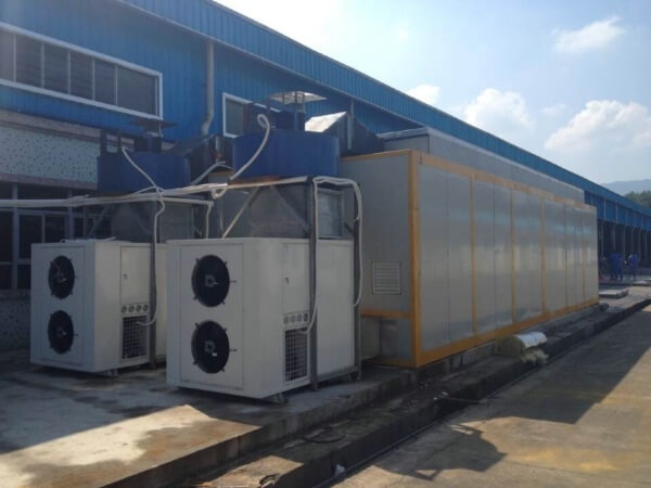 空气能烘干机房